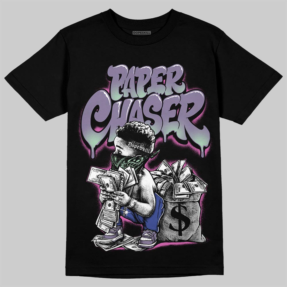 Jordan 1 Retro Low OG Zion Williamson Voodoo Alternate DopeSkill T-Shirt Paper Chaser Boy Graphic Streetwear - Black