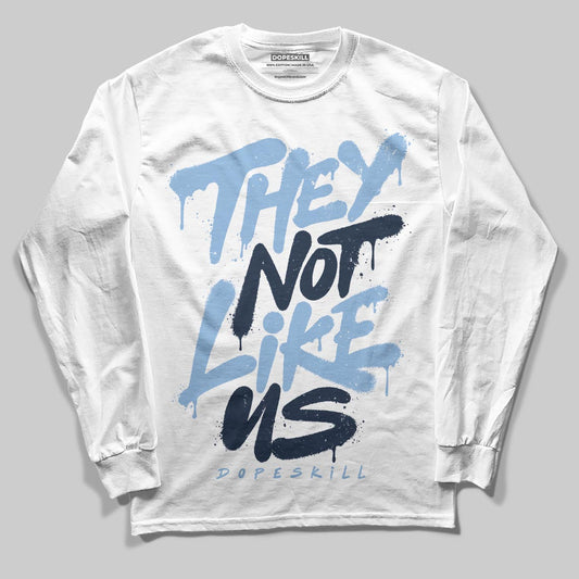 Gel-Cumulus 16 Wash/Independence Blue DopeSkill Long Sleeve T-Shirt They Not Like Us Graphic