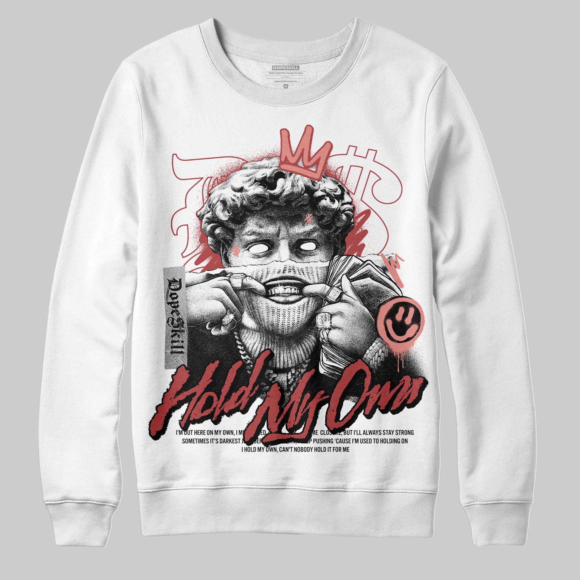 Jordan 13 “Dune Red” DopeSkill Sweatshirt In My Way Graphic Streetwear - White