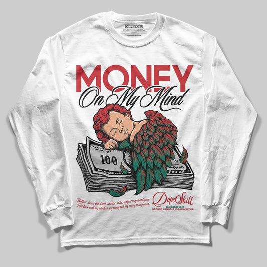 Jordan 3 Mexico 'El Vuelo' DopeSkill Long Sleeve T-Shirt MOMM Graphic Streetwear - White