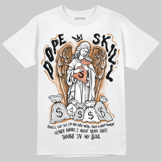 Jordan 14 Golf "US Open" DopeSkill T-Shirt Angels Graphic Streetwear - White