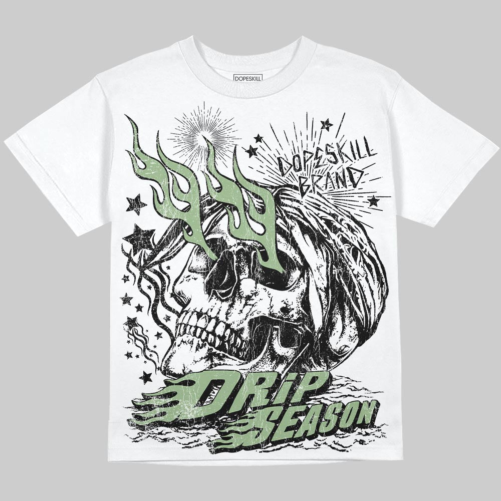 Jordan 4 Retro “Seafoam” DopeSkill Oversize Print T-Shirt Drip Season Graphic Streetwear