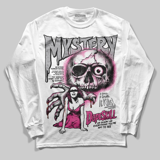 Asics Gel-Kayano 14 ‘Cream Sweet Pink’ DopeSkill Long Sleeve T-Shirt Mystery Ghostly Grasp Graphic Streetwear - White