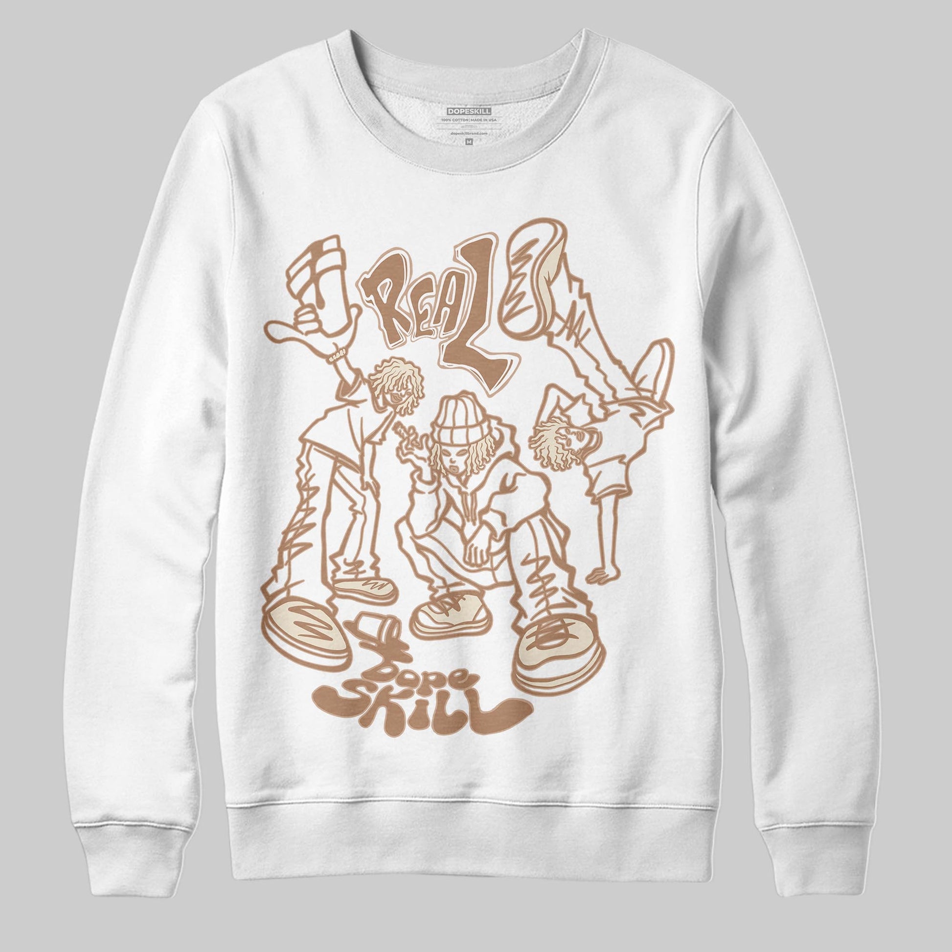 Jordan 4 Retro Cozy Girl DopeSkill Sweatshirt Real Y2K Players Graphic Streetwear - White