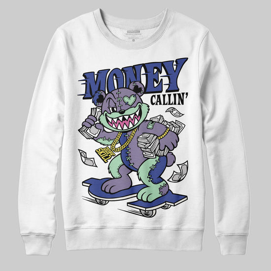 Jordan 1 Retro Low OG Zion Williamson Voodoo Alternate DopeSkill Sweatshirt Money Callin' Graphic Streetwear - White