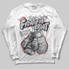 Grey Sneakers DopeSkill Long Sleeve T-Shirt Fight For Right Graphic Streetwear - White