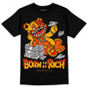 Jordan 12 Retro Black Taxi DopeSkill T-Shirt Born To Be Rich Graphic Streetwear - Black