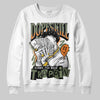 Jordan 4 Retro OG SP Undefeated (2025) DopeSkill Sweatshirt Sorry I've Been Trappin Graphic Streetwear - White