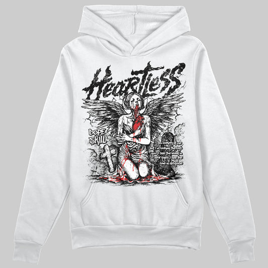 Dunk Low Panda White Black DopeSkill Hoodie Sweatshirt Heartless Graphic Streetwear - White