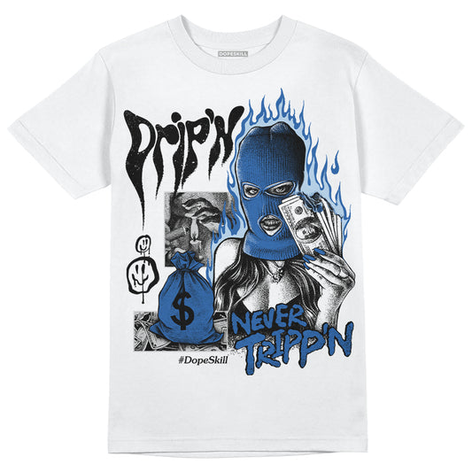 Jordan 11 Low “Space Jam” DopeSkill T-Shirt Drip'n Never Tripp'n Graphic Streetwear - White