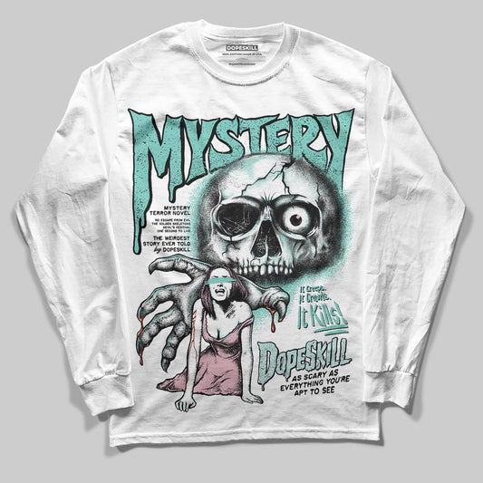 Jordan 11 Low "Igloo" DopeSkill Long Sleeve T-Shirt Mystery Ghostly Grasp Graphic Streetwear - White