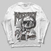 Jordan 4 Retro Cave Stone DopeSkill Long Sleeve T-Shirt Mystery Ghostly Grasp Graphic Streetwear - White