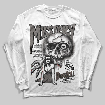 Jordan 4 Retro Cave Stone DopeSkill Long Sleeve T-Shirt Mystery Ghostly Grasp Graphic Streetwear - White