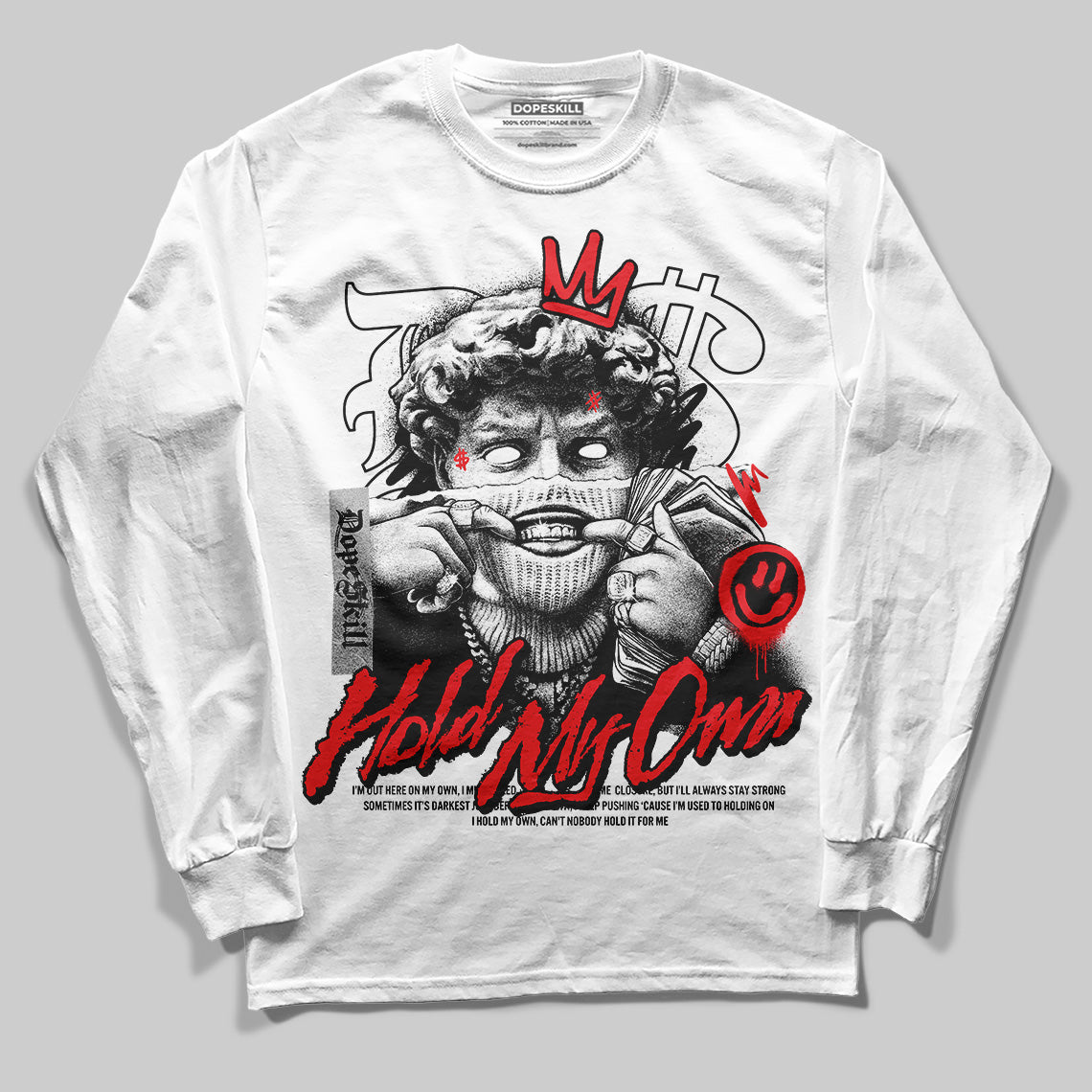 Dunk Low Panda White Black DopeSkill Long Sleeve T-Shirt In My Way Graphic Streetwear - White