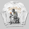 TAN Sneakers DopeSkill Long Sleeve T-Shirt Ambition Graphic Streetwear - White