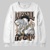 Jordan 4 Retro Cozy Girl DopeSkill Sweatshirt Sorry I've Been Trappin Graphic Streetwear - White