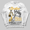 Jordan 5 'Tokyo' DopeSkill Long Sleeve T-Shirt Broken Bones Graphic Streetwear - White