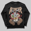Jordan 4 Retro Cozy Girl DopeSkill Long Sleeve T-Shirt At The Top Graphic Streetwear - Black