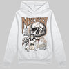 Jordan 4 Retro Cozy Girl DopeSkill Hoodie Sweatshirt Mystery Ghostly Grasp Graphic Streetwear - White
