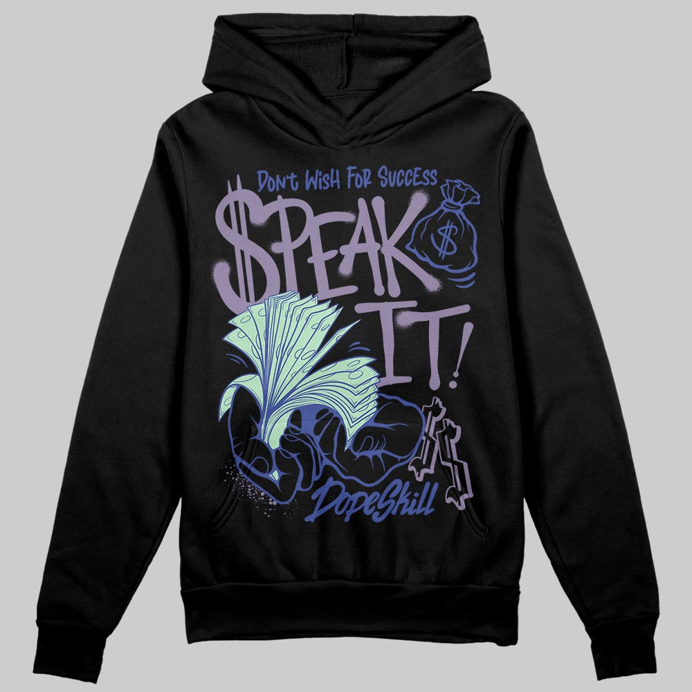 Jordan 1 Retro Low OG Zion Williamson Voodoo Alternate DopeSkill Hoodie Sweatshirt Speak It Graphic Streetwear - Black