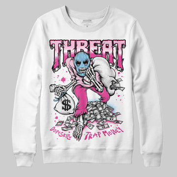 Jordan 6 “Doernbecher” DopeSkill Sweatshirt Threat Graphic Streetwear - White