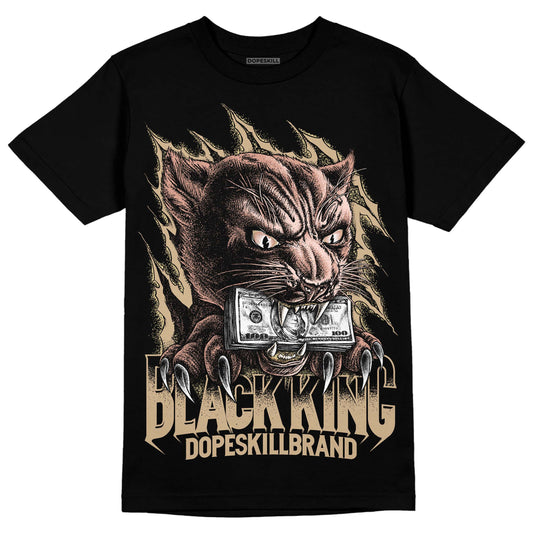 TAN Sneakers DopeSkill T-Shirt Black King Graphic Streetwear - Black