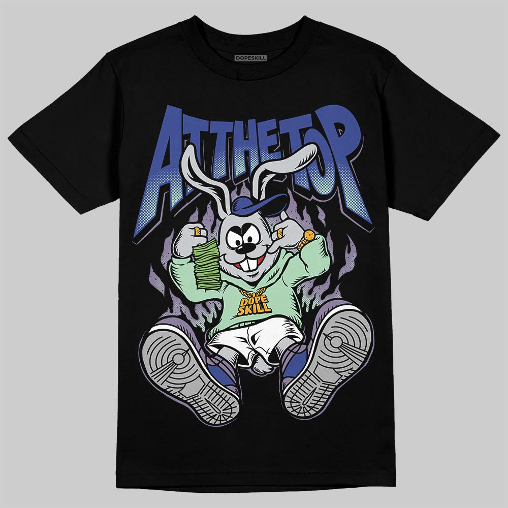 Jordan 1 Retro Low OG Zion Williamson Voodoo Alternate DopeSkill T-Shirt At The Top Graphic Streetwear - black