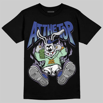 Jordan 1 Retro Low OG Zion Williamson Voodoo Alternate DopeSkill T-Shirt At The Top Graphic Streetwear - black