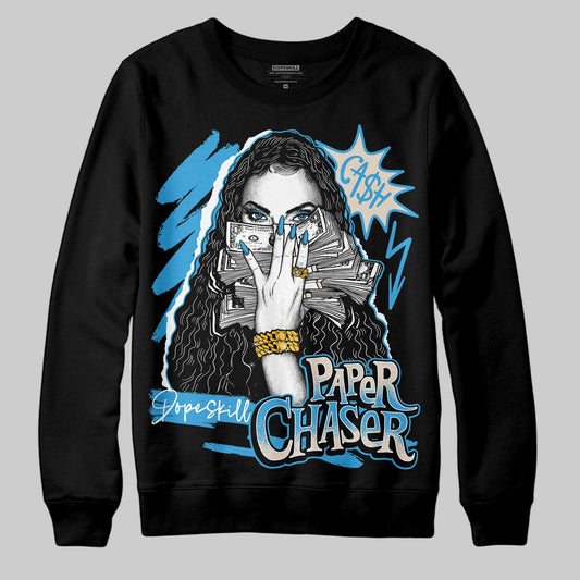Jordan 1 High OG “UNC” Reimagined DopeSkill Sweatshirt NPC Graphic Streetwear - Black