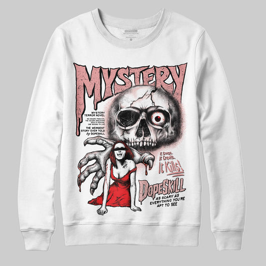 Jordan 40 “Dusty Rose” DopeSkill Sweatshirt Mystery Ghostly Grasp Graphic Streetwear - White