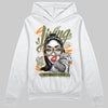 Olive Sneakers DopeSkill Hoodie Sweatshirt Living My Best Life Graphic Streetwear - White