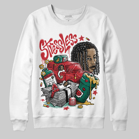 Jordan 3 Mexico 'El Vuelo' DopeSkill Sweatshirt Stressless Graphic Streetwear - White