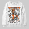 Jordan 3 “Starfish” DopeSkill Sweatshirt Threat Graphic Streetwear - White