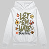Olive Sneakers DopeSkill Hoodie Sweatshirt Let 'em Hate Graphic Streetwear - White