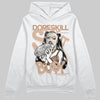 Jordan 4 Retro Cozy Girl DopeSkill Hoodie Sweatshirt Stay It Busy Graphic Streetwear - White