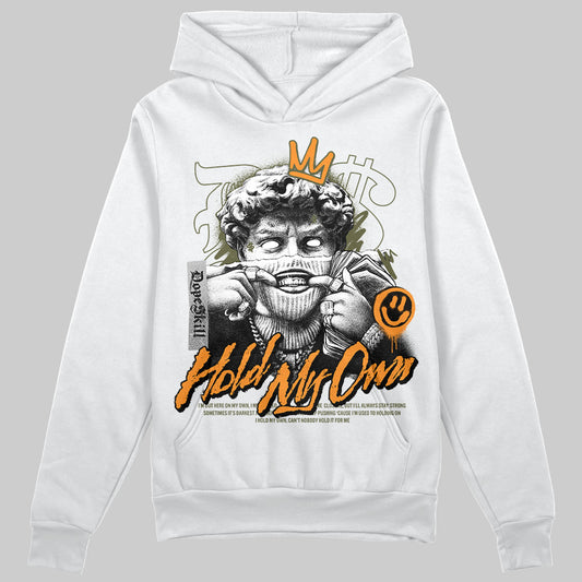 Jordan 5 "Olive" DopeSkill Hoodie Sweatshirt In My Way Graphic Streetwear - White