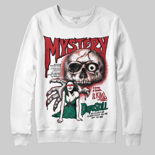 Jordan 3 Mexico 'El Vuelo' DopeSkill Sweatshirt Mystery Ghostly Grasp Graphic Streetwear - White