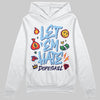 University Blue Sneakers DopeSkill Hoodie Sweatshirt Let 'em Hate Graphic Streetwear - White