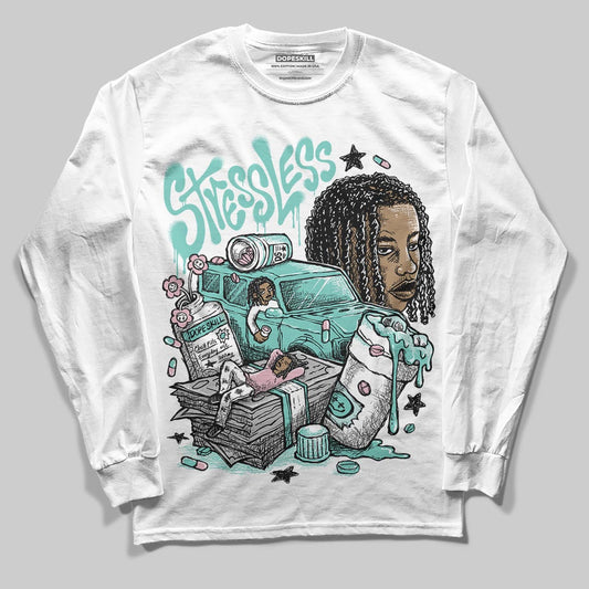 Jordan 11 Low "Igloo" DopeSkill Long Sleeve T-Shirt Stressless Graphic Streetwear - White