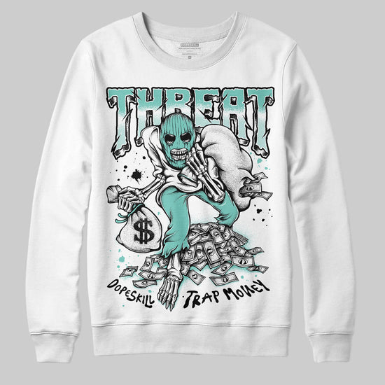 Jordan 11 Low "Igloo" DopeSkill Sweatshirt Threat Graphic Streetwear - White