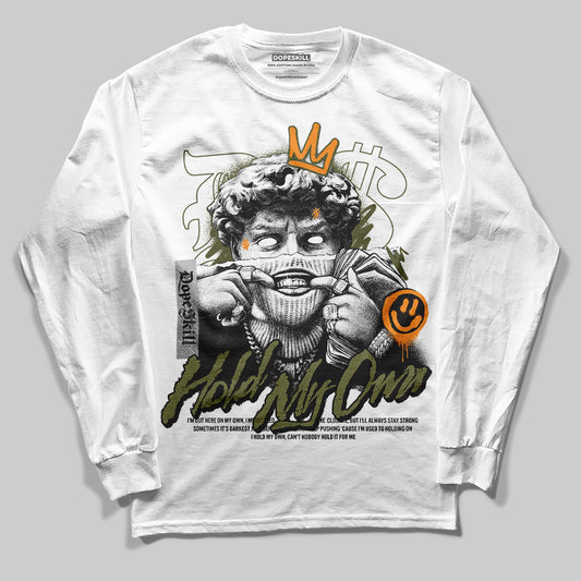 Olive Sneakers DopeSkill Long Sleeve T-Shirt In My Way Graphic Streetwear - White