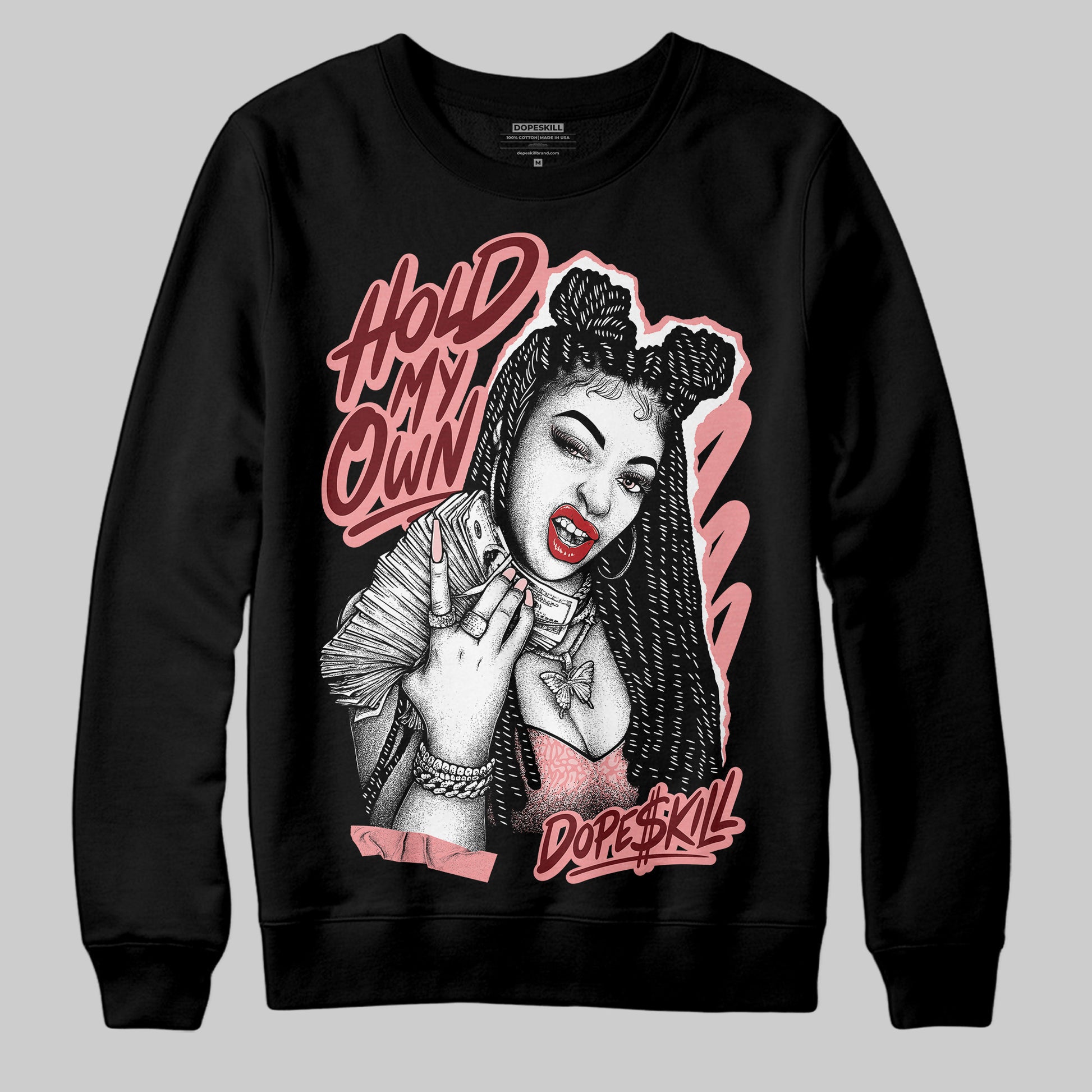 Jordan 3 Retro Valentine's Day Treat Yourself (2025) DopeSkill Sweatshirt New H.M.O Graphic Streetwear - Black