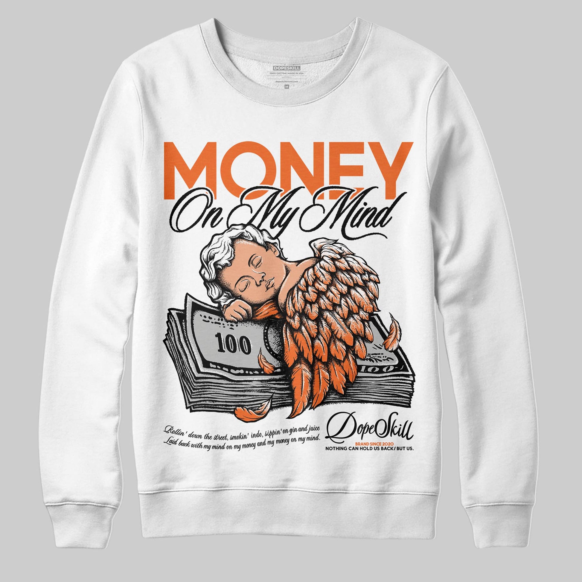 Jordan 1 Retro High OG Shattered Backboard (2025) DopeSkill Sweatshirt MOMM Graphic Streetwear - White