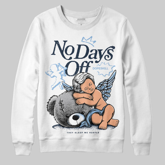 Asics Gel-Cumulus 16 Wash/Independence Blue DopeSkill Sweatshirt New No Days Off Graphic Streetwear - White