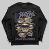 Jordan 1 Retro Low OG Zion Williamson Voodoo Alternate DopeSkill Long Sleeve T-Shirt The Mouth With No Droughts Graphic Streetwear - Black