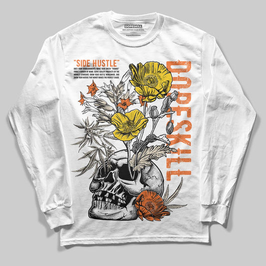 Jordan 3 “Starfish” DopeSkill Long Sleeve T-Shirt Side Hustle Graphic Streetwear - White