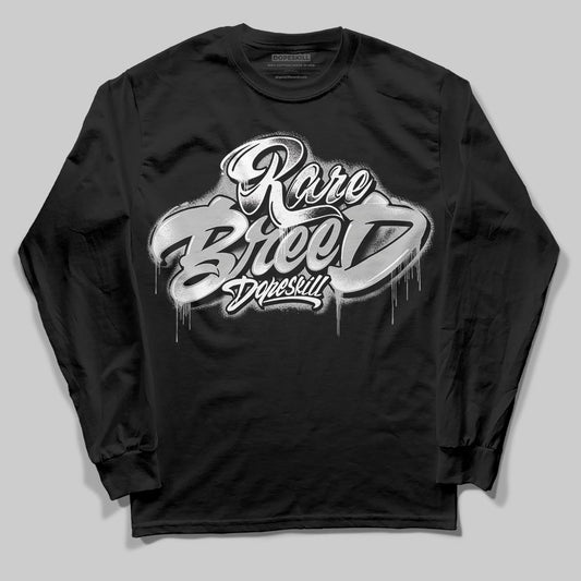 Jordan 10 OG “Steel” DopeSkill Long Sleeve T-Shirt Rare Breed Type Graphic Streetwear - Black