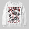 Jordan 3 Retro Valentine's Day Treat Yourself (2025) DopeSkill Sweatshirt Threat Graphic Streetwear - White