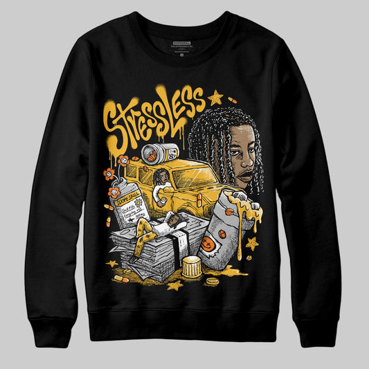 Jordan 5 'Tokyo' DopeSkill Sweatshirt Stressless Graphic Streetwear Black