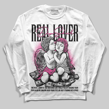 Asics Gel-Kayano 14 ‘Cream Sweet Pink’ DopeSkill Long Sleeve T-Shirt Real Lover Graphic Streetwear - White